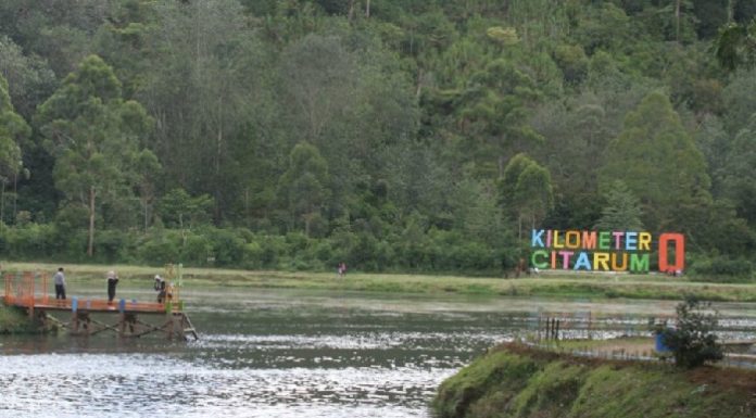 pengendalian pencemaran sungai Citarum, Situ Cisanti kabupaten Bandung
