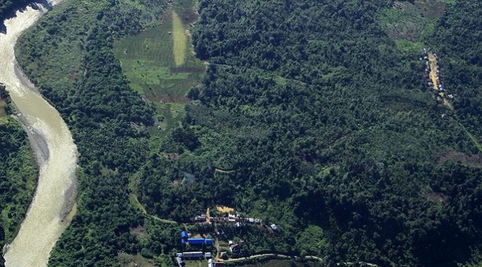 Pembangunan PLTA yang berada di dalam Kawasan Ekosistem Leuser (KEL) dinilai berpotensi merusak habitat gajah Sumatera dan mata pencaharian rakyat. Foto : Mongabay