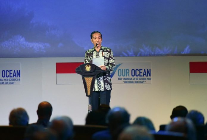 Presiden Joko Widodo ingin Indonesia memajukan kerja sama maritim di kawasan Indo-Pasifik. Foto : Setkab