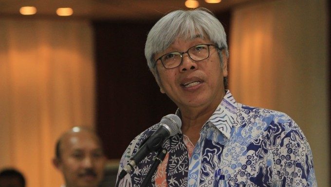 Direktur Jenderal Minerba Kementerian ESDM Bambang Gatot Ariyono menjelaskan bahwa penerimaan negara dari minerba ini tergantung fungsi pada harga dan produksi. Foto : Majalah Tambang