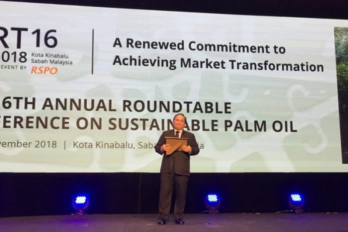 Chief Executive Officer RSPO Darrel Webber menyatakan, satu mengajak perwakilan dari industri kelapa sawit membahas tantangan dan peluang terbaru yang dihadapi rantai pasok minyak sawit berkelanjutan. Foto : Antaranews.com