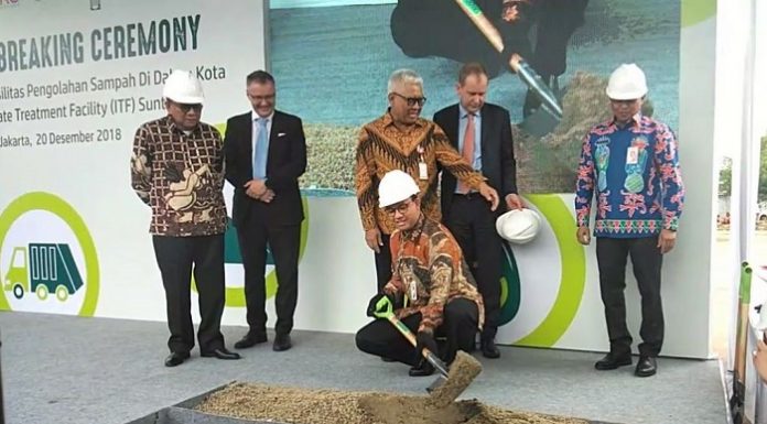 Gubernur DKI Jakarta Anies Baswedan mengatakan pembangunan teknologi yang ada di ITF Sunter ini dapat mengubah cara berpikir bahwa sisa kegiatan warga Jakarta, dalam hal ini sampah, adalah tanggung jawab bersama. Foto : Era.id
