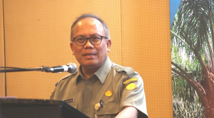 Direktur Jenderal Perkebunan Kementerian Pertanian Kasdi Subagyono menegaskan pemutusan pembelian CPO dari perusahaan pemasok yang dinilai oleh LSM asing tidak memenuhi kriteria NDPE. Foto : Wisesa/tropis.co