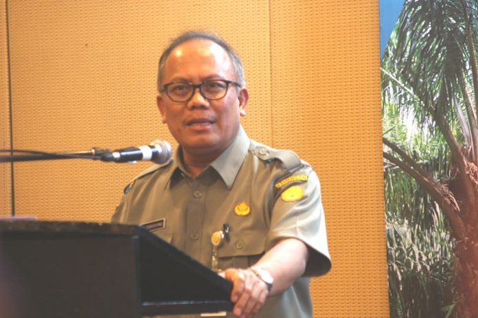 Direktur Jenderal Perkebunan Kementerian Pertanian Kasdi Subagyono menegaskan pemutusan pembelian CPO dari perusahaan pemasok yang dinilai oleh LSM asing tidak memenuhi kriteria NDPE. Foto : Wisesa/tropis.co