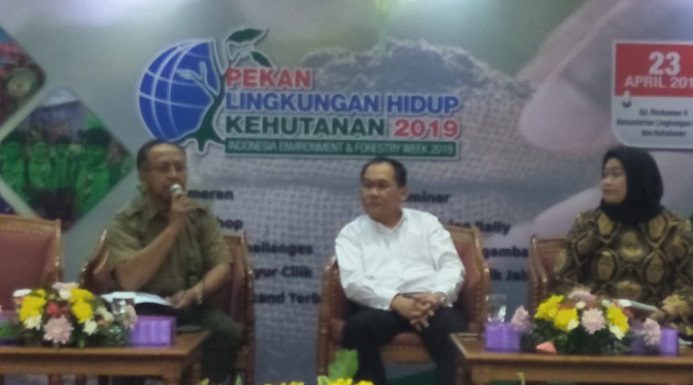 Konferensi pers kegiatan Pekan Lingkungan Hidup yang digelar KLHK dan PT Antheus Indonesia. Foto : Istimewa