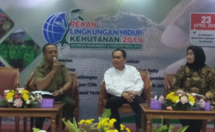 Konferensi pers kegiatan Pekan Lingkungan Hidup yang digelar KLHK dan PT Antheus Indonesia. Foto : Istimewa