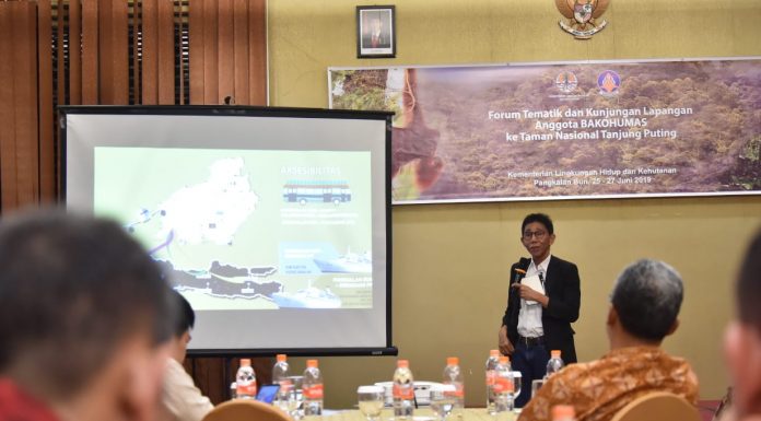 Kepala Taman Nasional Tanjung Putting (TNTP) Helmi mengungkapkan, kunjungan wisatawan mancanegara naik karena daya tarik orangutan dan keanekaragaman hayati TNTP. Foto : Istimewa