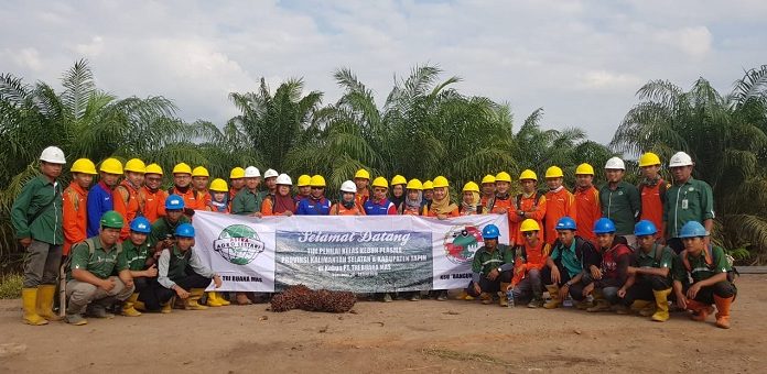Sekitar 2.500 hektare kebun kelapa sawit siap dikonversikan menjadi kebun plasma dengan menggandeng Koperasi Serba Usaha (KSU) Bangun Banua. Foto : Astra Agro