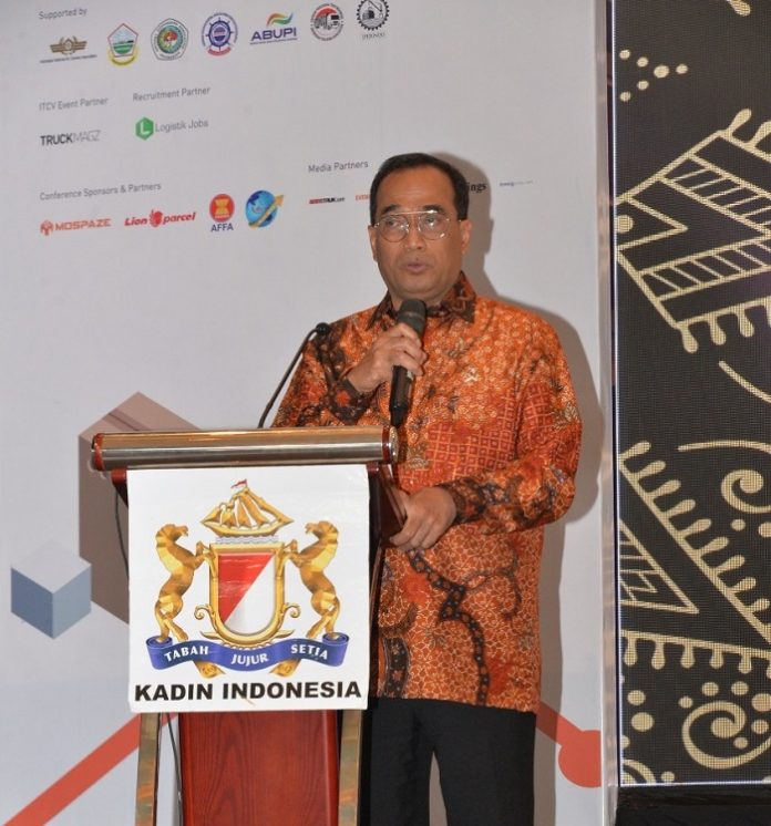 Menteri Perhubungan Budi Karya Sumadi menjelaskan, saat ini pemerintah telah berupaya untuk memberikan kemudahan-kemudahan berusaha dan berinvestasi bagi sektor swasta dalam berbagai hal. Foto : Kemenhub