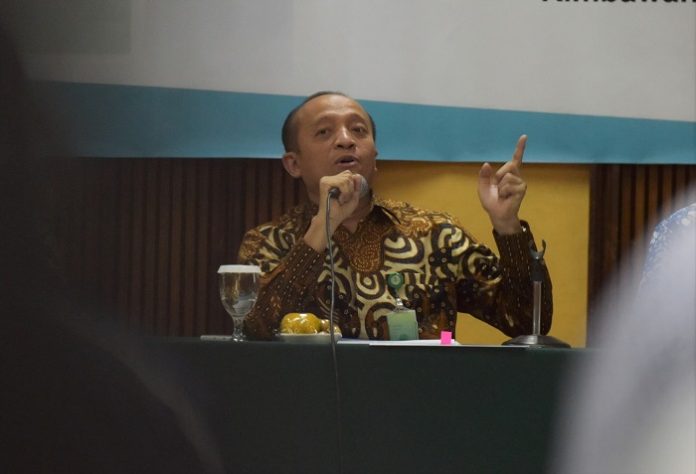 Ketua Presidium Dewan Kehutanan Nasional (DKN) sekaligus Sekretaris Jenderal KLHK Bambang Hendroyono siap menjembatani kerja sama KLHK dengan DKN menjadi semakin baik. Foto: KLHK