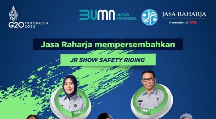 Program Talkshow Jr Show Safety Riding mengupas upaya PT Jasa Raharja dalam mengedukasi masyarakat tentang keselamatan dan keamanan berkendara di jalan raya. Foto: Jasa Raharja