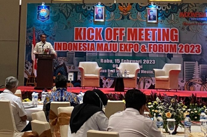 Kick Off Meeting Indonesia Maju Expo & Forum 2023. Foto: Kementerian Dalam Negeri