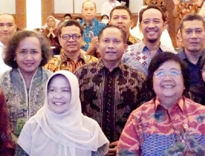 Rapat Kerja Teknis Nasional Pengendalian Perubahan Iklim dihadiri Menteri Lingkungan Hidup dan Kehutanan (LHK) Siti Nurbaya Bakar. Foto: Dok. Pribadi