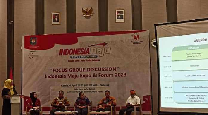 Focus Group Discussion Indonesia Maju Expo & Forum 2023 jadi salah satu rangkaian kegiatan menuju Indonesia Maju Expo & Forum 2023. Foto: Kemendagri
