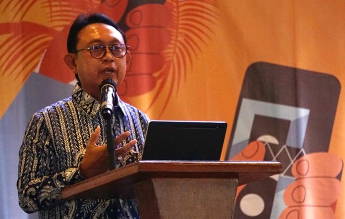 Ketua Umum Gabungan Pengusaha Kelapa Sawit Indonesia (GAPKI) Eddy Martono menilai melalui program PSR (Peremajaan Sawit Rakyat) sangat penting untuk industri kelapa sawit Indonesia meningkatkan produktivitas. Foto: GAPKI