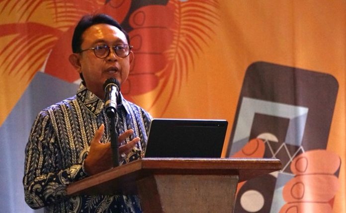 Ketua Umum Gabungan Pengusaha Kelapa Sawit Indonesia (GAPKI) Eddy Martono mendorong kemitraan yang dijalin bersama pemerintah serta petani untuk bersama-sama mencari solusi untuk kesejahteraan dan keberlanjutan industri kelapa sawit Indonesia. Foto: GAPKI